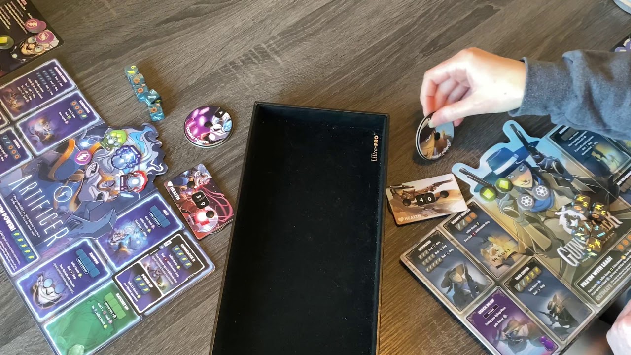 Dice Throne Artificer vs Gunslinger