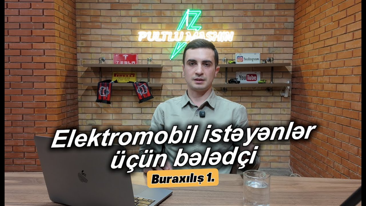 Elektromobil almazdan əvvəl BUNLARI BİLMƏLİSƏN! Şarj, Batareya, Enerji itkiləri