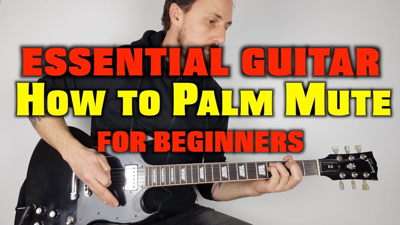 How to palm mute for beginners 3of4 essential guitar