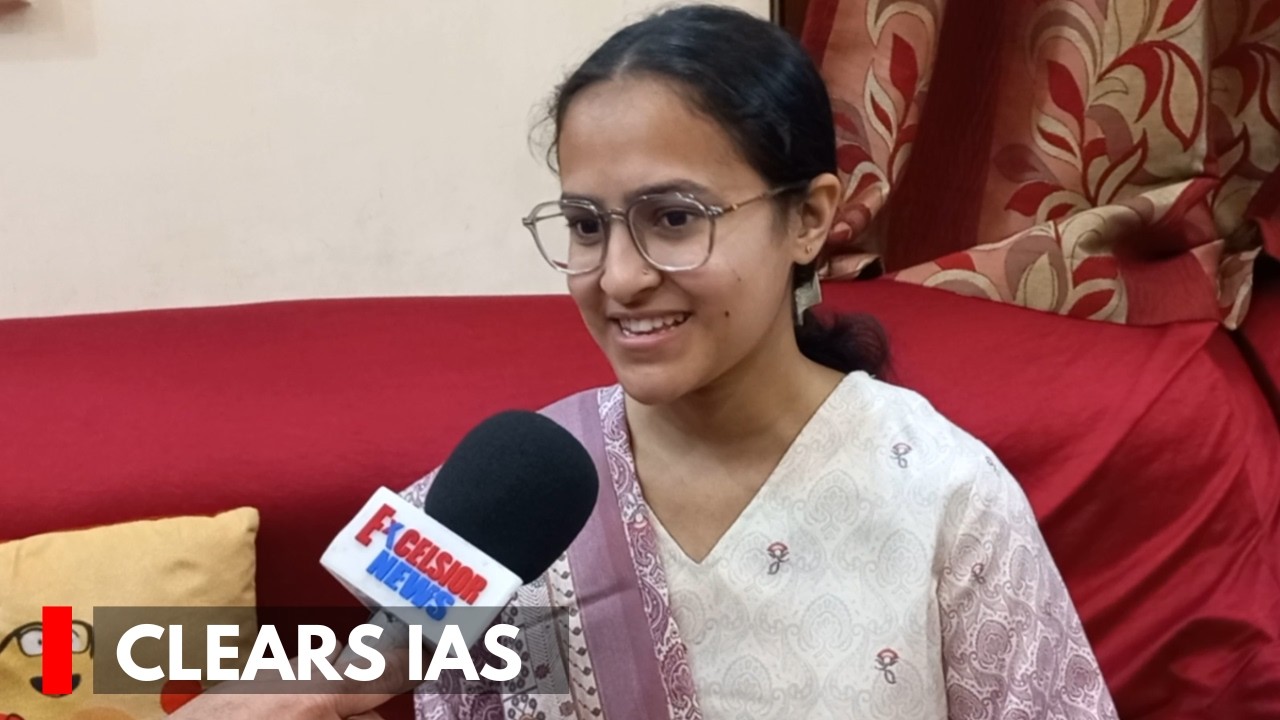 Jammu’s Sugandha Clears IAS in First Attempt, Attributes Success to Persistent Hard Work