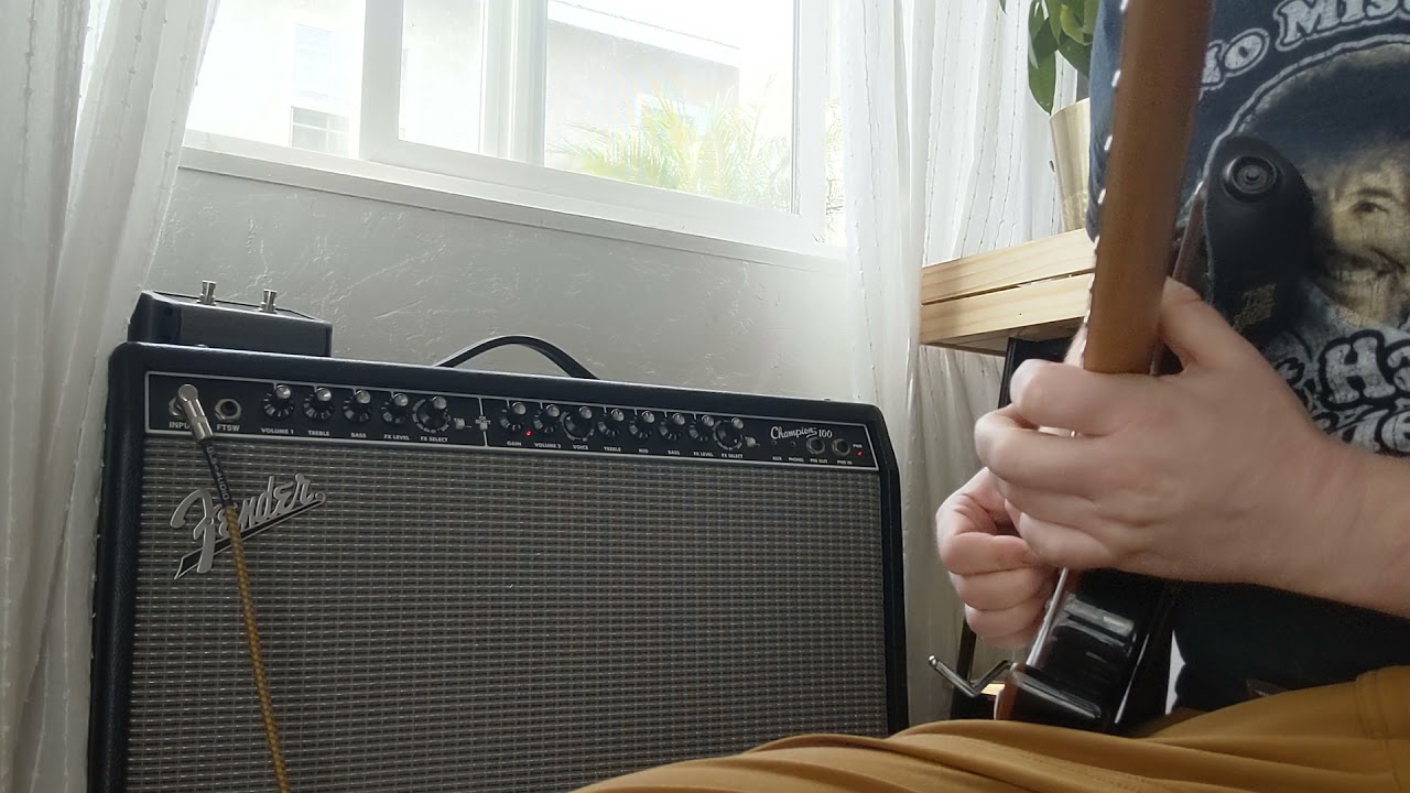 Fender Champion 100 Electric Guitar Amp DEMO