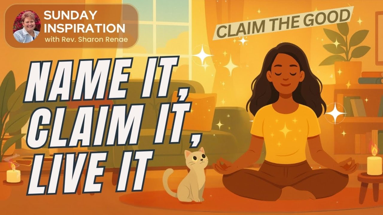 Name It, Claim It, Live It | Sunday Inspiration with Rev. Sharon Renae