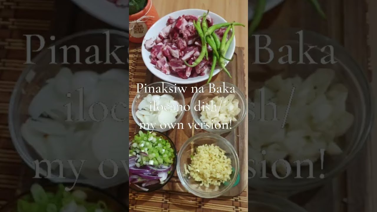 -Paksiw na Baka/ #ilocanodish #panlasangpinoy #viralvideo