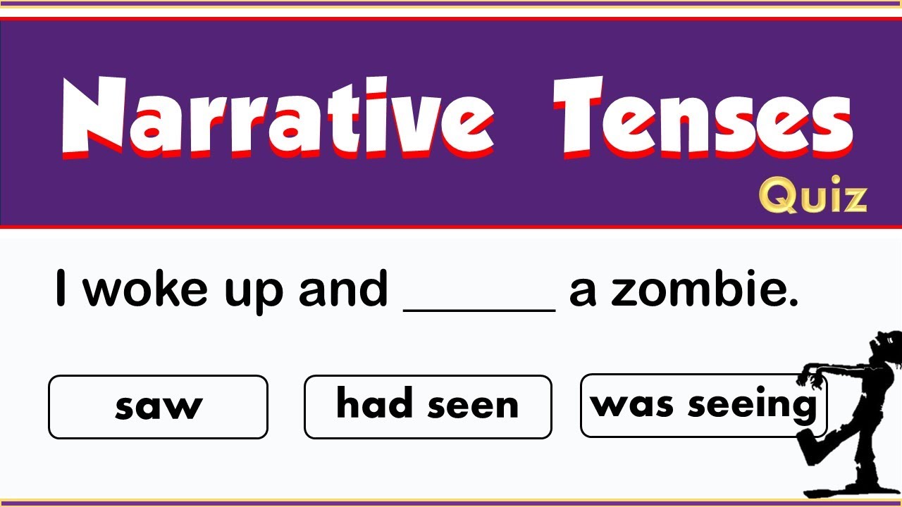 Narrative Tenses Quiz /15 Questions /Past Simple /Past Perfect /Past Continuous /Perfect Continuous