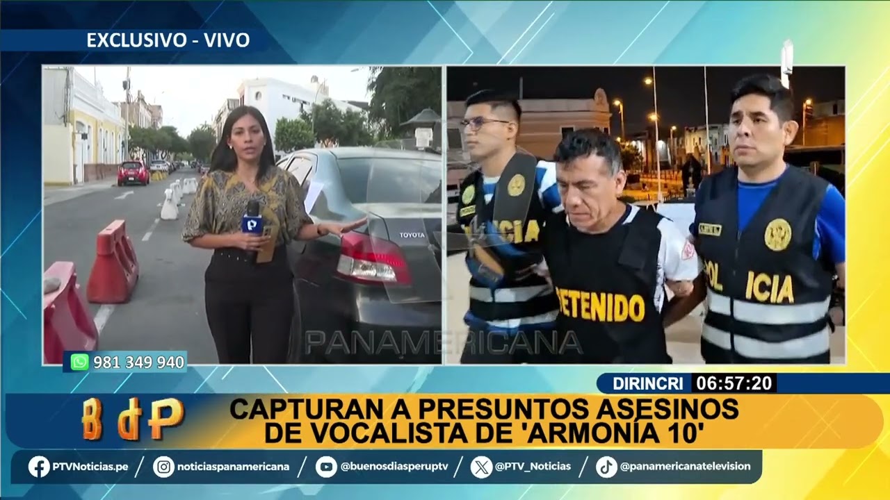 Exclusivo | Paul Flores: capturan a presuntos asesinos de cantante de Armonía 10 (1/2)