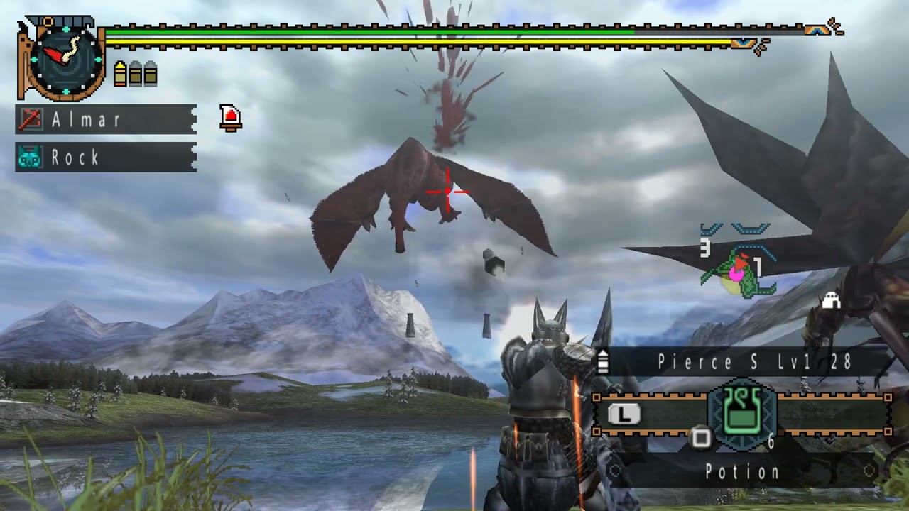 MHFU - Red Shadow in the Snow (Nekoht 7*) Quest Walkthrough