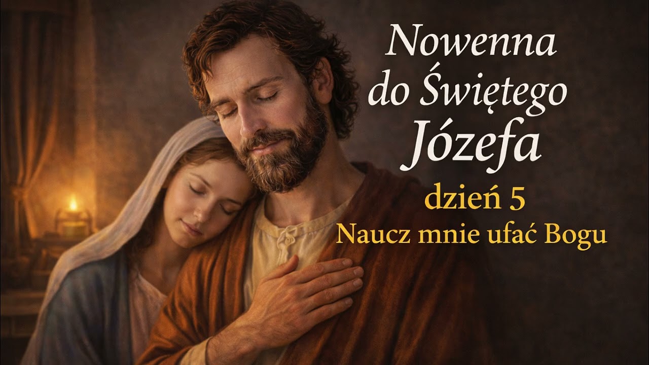 Nowenna do Świętego Józefa – DZIEŃ 5 | Naucz mnie ufać Bogu | Modlitwa i pieśń