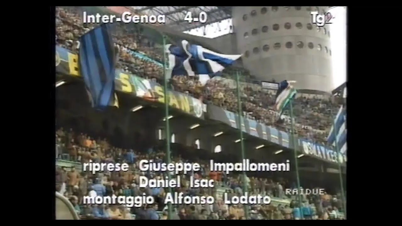 1992-93 (14^ - 03-01-1993) INTER-Genoa 4-0 [Battistini,Sosa,R.Ferri,Shalimov] DomenicaSprint Rai2
