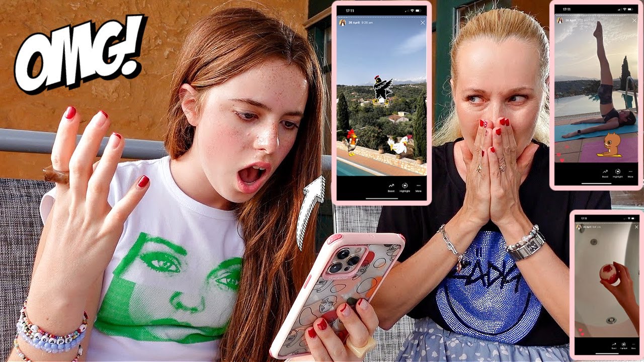 DALA JSEM MAMCE NA 24 HODIN MŮJ INSTAGRAM