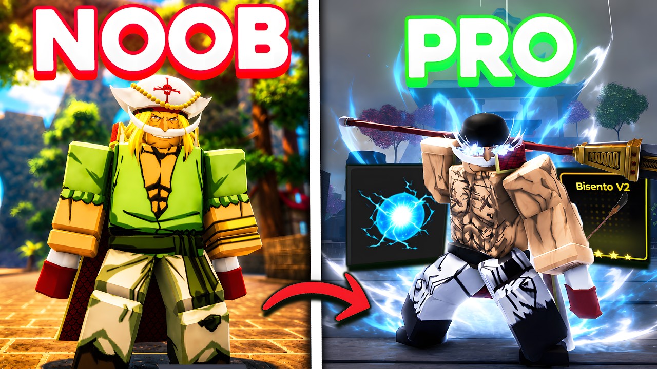 Переход от новичка к BISENTO V2 Белобородый (Дрожь земли) Roblox Haze Seas
