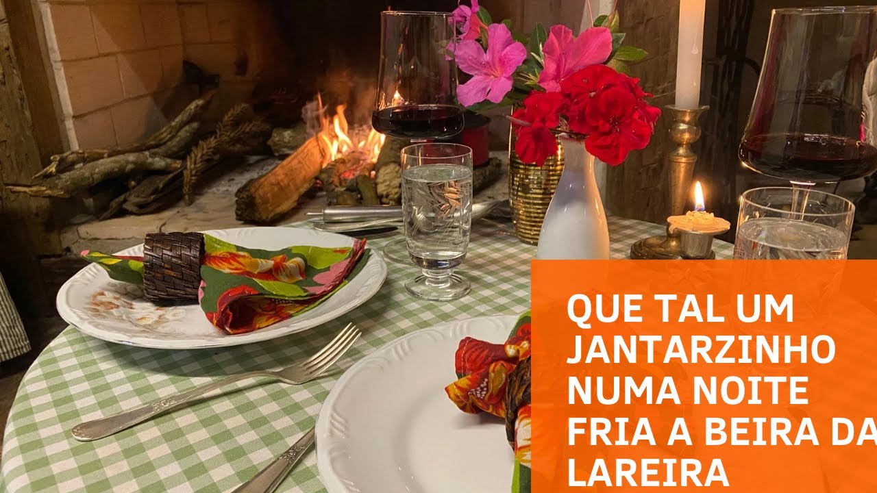 Um jantarzinho numa noite fria