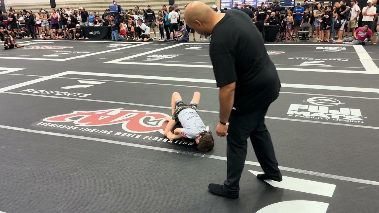 ADCC Dallas kids 2024 advanced gold medal match