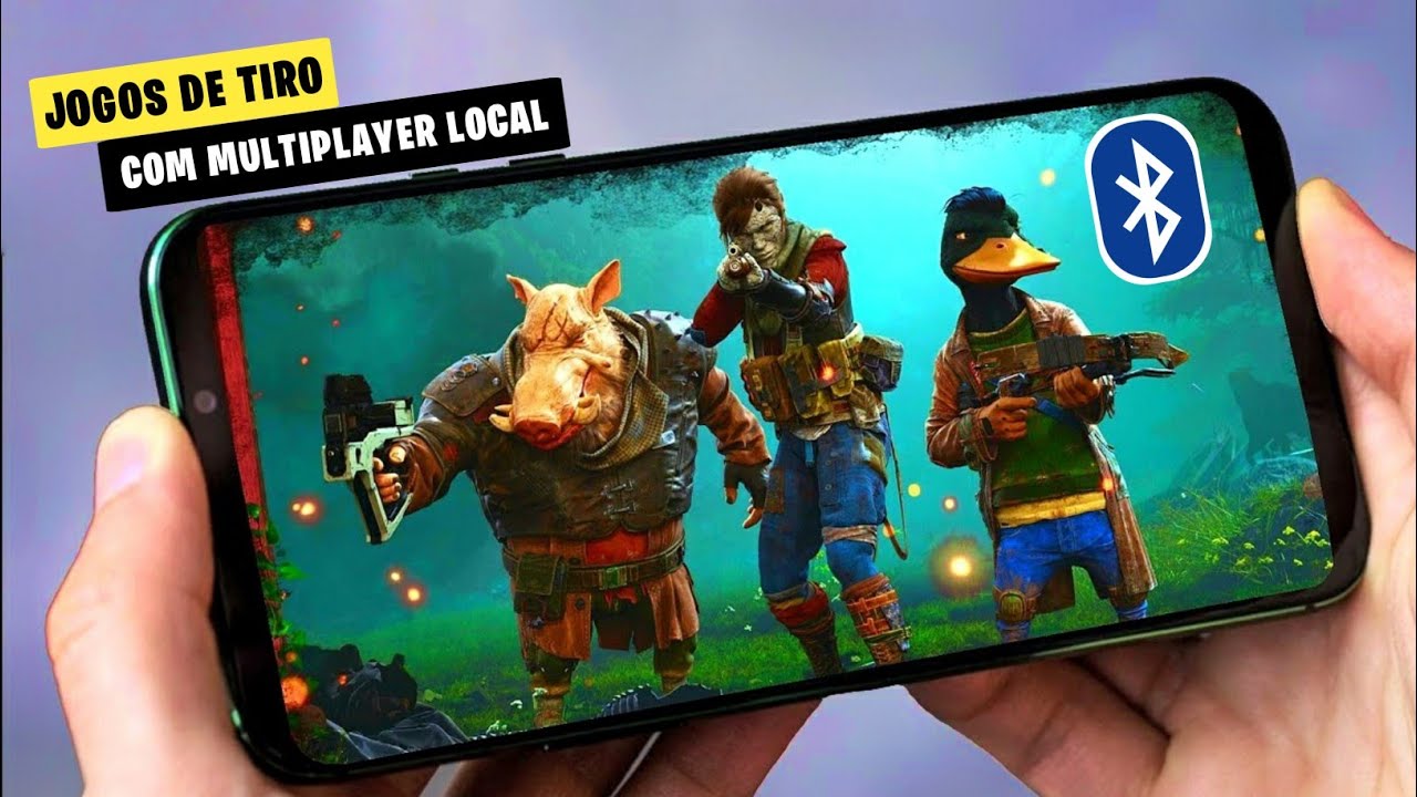12 Jogos de Tiro com Multiplayer OFFLINE para Android/iOS | Bluetooth ou Lan