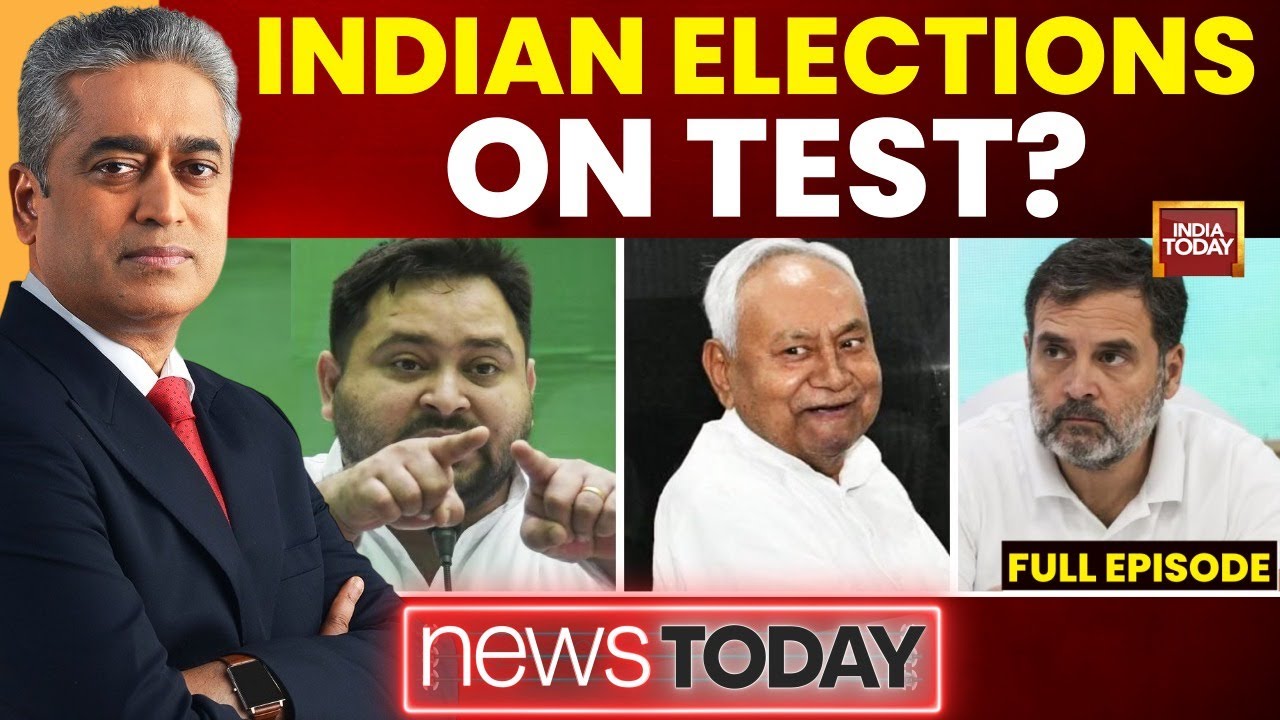 NewsToday With Rajdeep Sardesai: ECI's Timing And Aadhaar Exclusion In Bihar Electoral Roll Revision