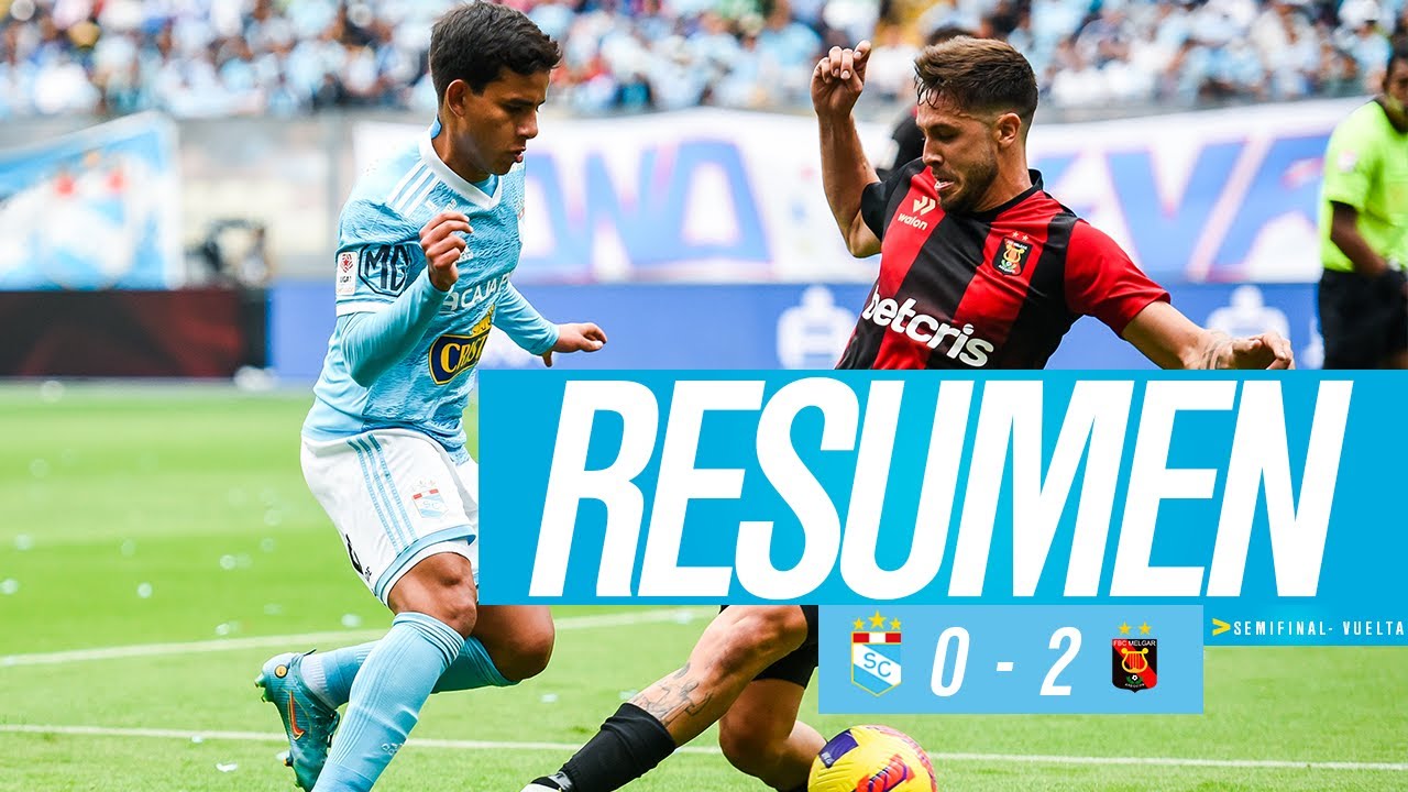 Resumen del partido: Sporting Cristal 0-2 FBC Melgar (#Liga1Betsson) - Semifinal vuelta l CRISTAL TV