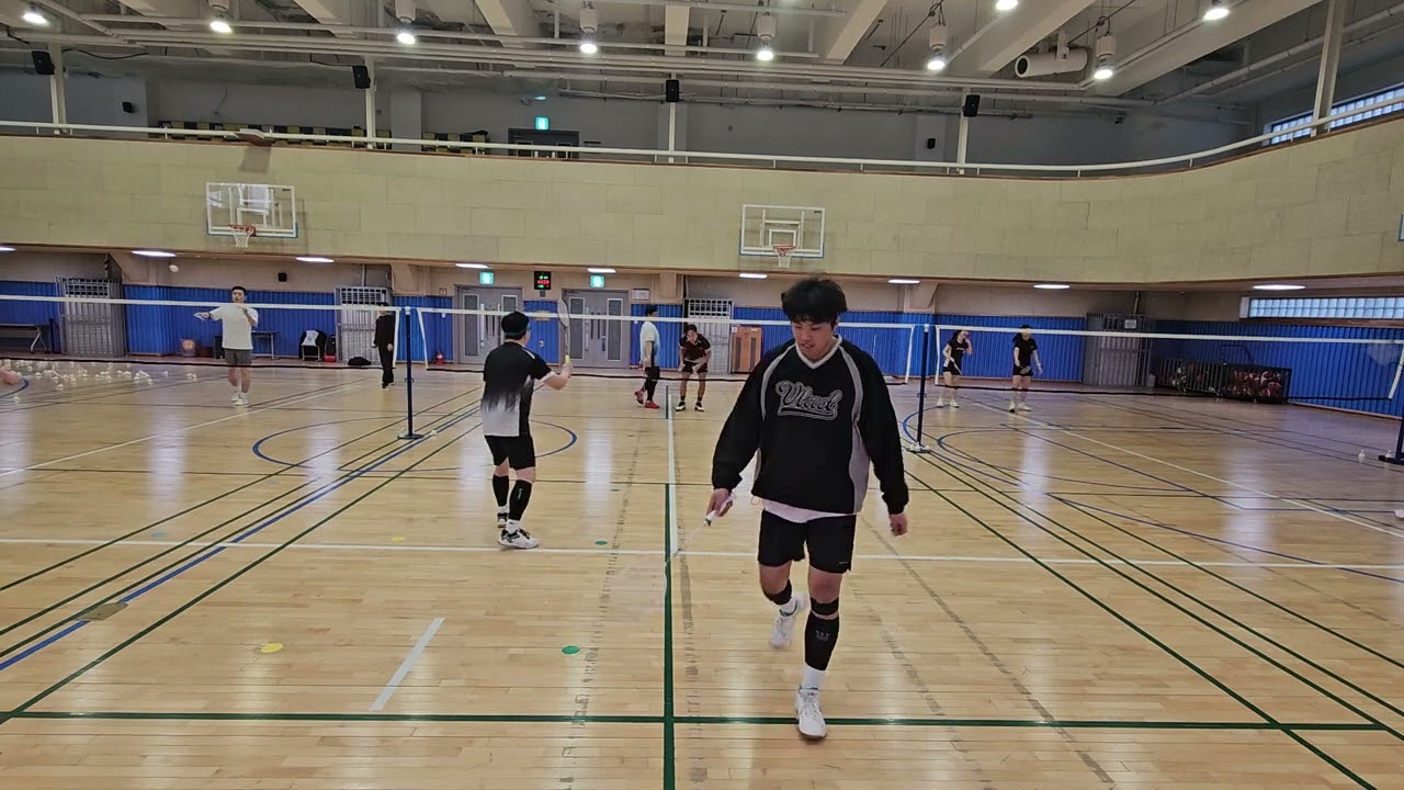 260311(성종님.지훈님)VS(관기님.정우님)#배드민턴 경기영상