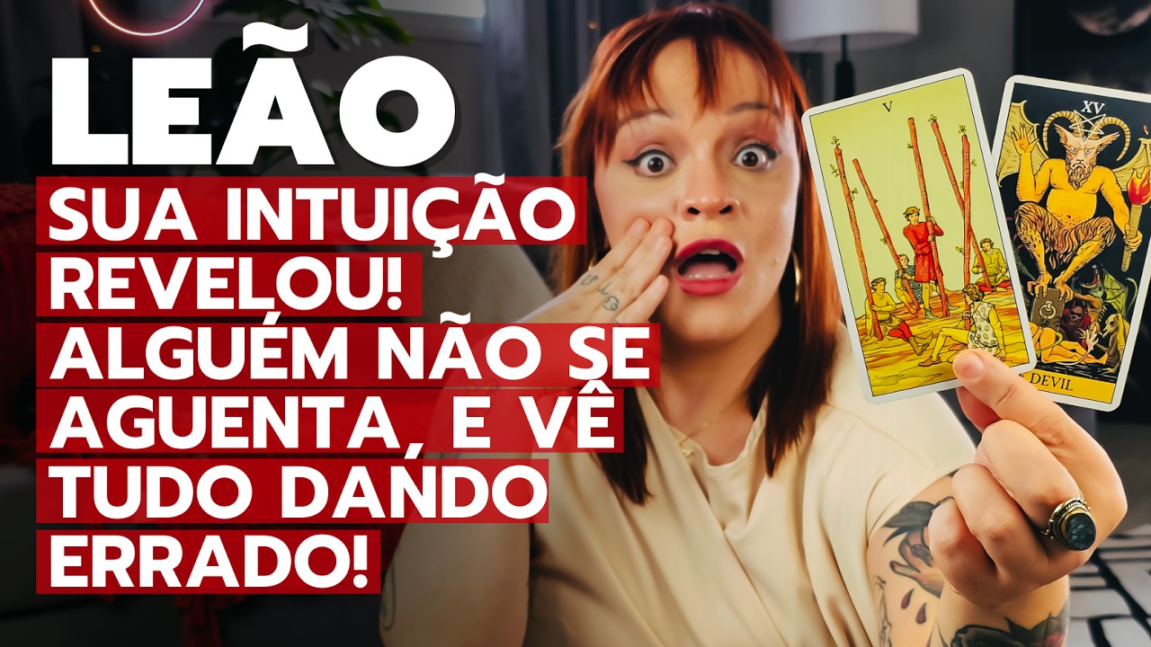 LEÃO ACONTECE ATÉ O FINAL DE FEVEREIRO - SUA INTUIÇÃO TE AVISA, E VC VÊ DE PERTO!  #2024 #tarot