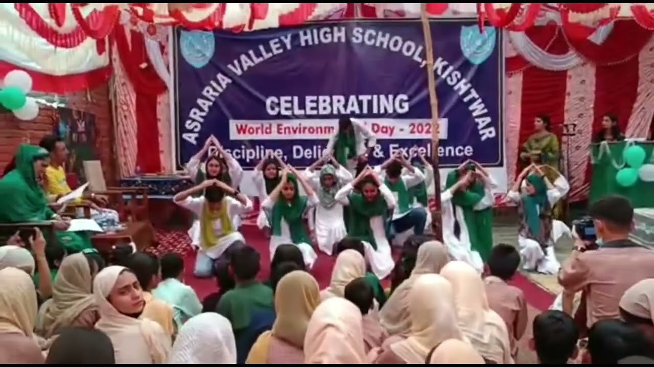 Asraria Valley High School Kishtwar observed World Environment Day on theme Only One Earth