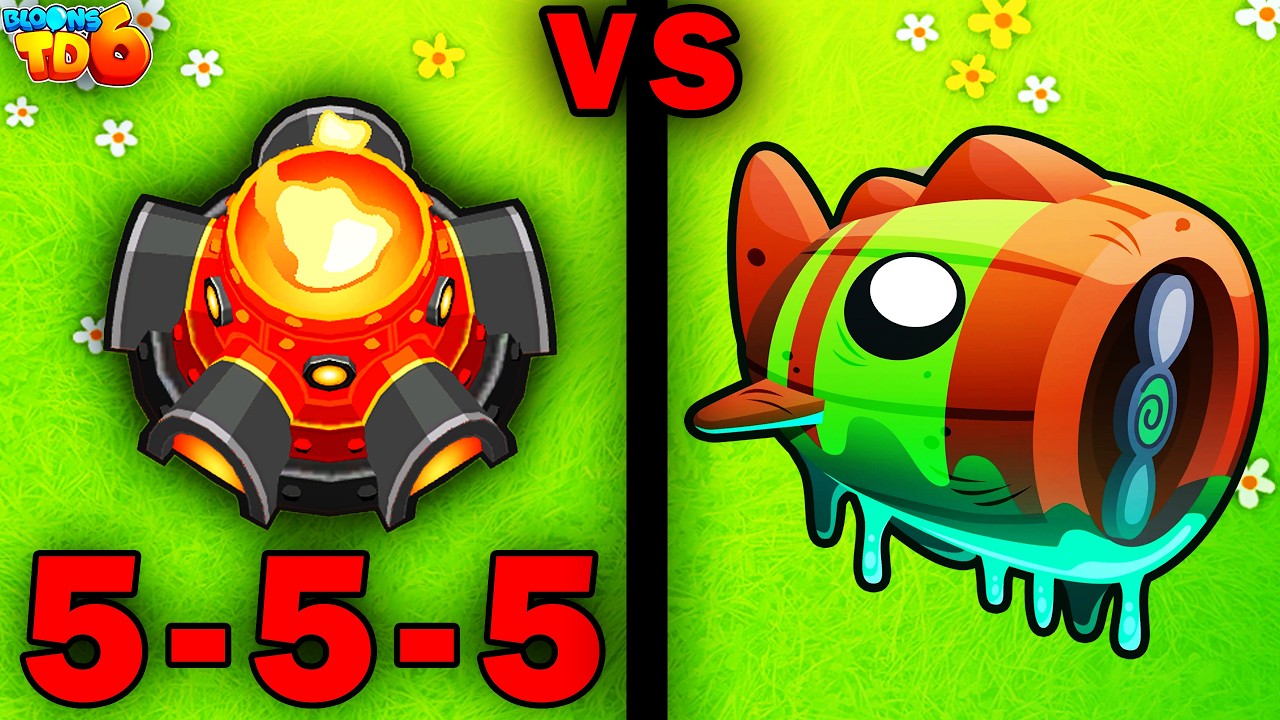 5-5-5 Reissnagelwerfer VS Bloonarius