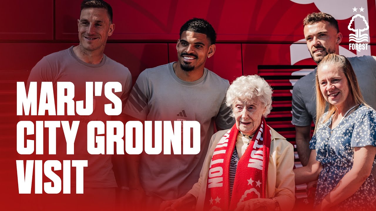101-Year-Old Fan Visits The City Ground For First Time In 30 Years! 🥹