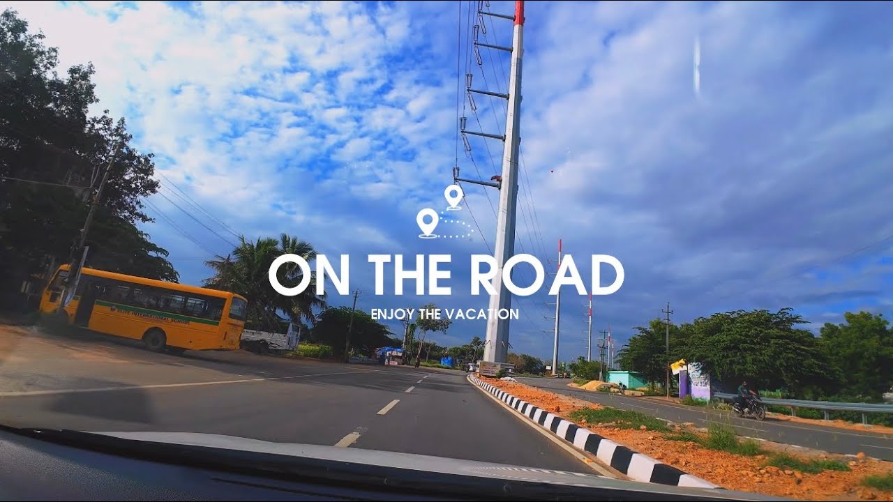 ON THE ROAD | Long Drive towards Devanahalli Bangalore Karnataka | Airport road #roadtrip #longdrive