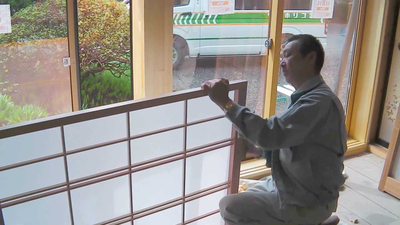 建具職人の技　鉋（カンナ）さばき ~