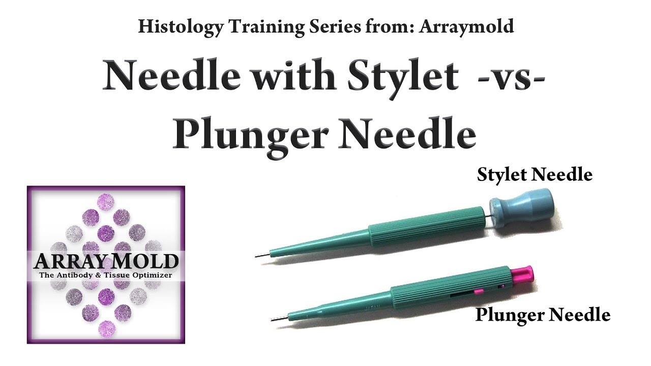 Punching Paraffin Blocks with a Needle and Stylet vs Plunger Needle