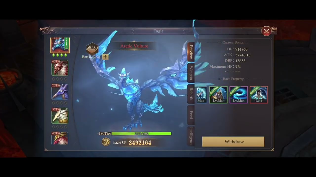 MU DARK EPOCH | AGI ELF BUILD | BURST BUILD (CRIT) | PROPERTIES | CONSTELLATION | EAGLE | SKILL PRIO