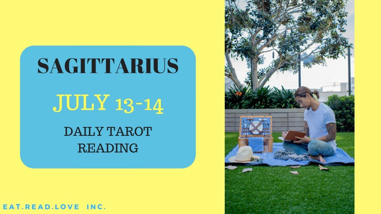 SAGITTARIUS - “THEY ARE COMING TO YOU FAST!” JULY 13-14 DAILY TAROT READING
