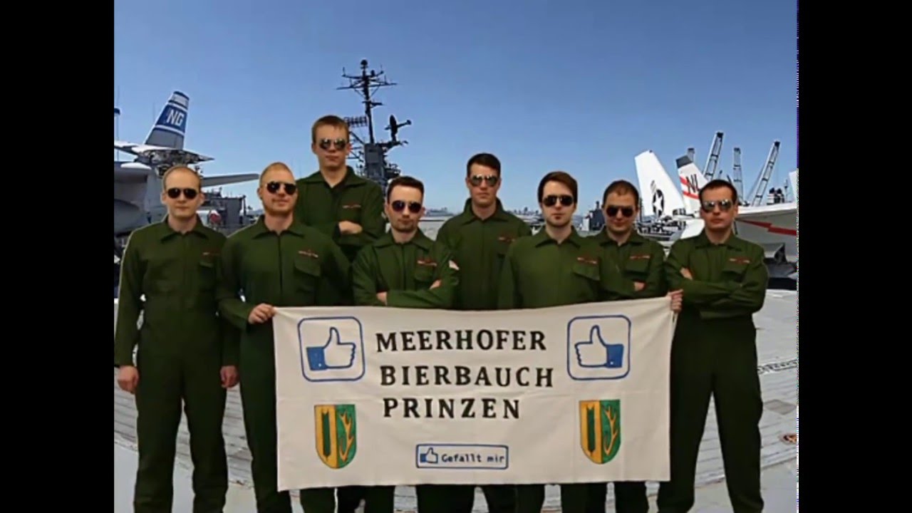Meerhofer Bierbauchprinzen _ Galaabend Meerhof 2016 _ Männerballett _ Fliegerpiloten _ Top Gun