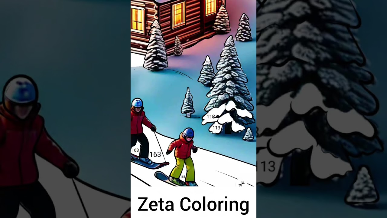 Trending mind relaxing drawing video | Zeta Coloring pages 