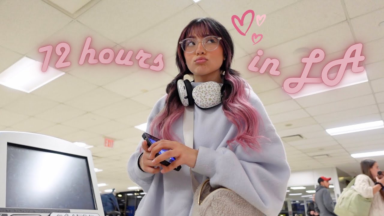 LA travel vlog ༊*·˚photoshoots, meetings, influencer events & shopping ✈️