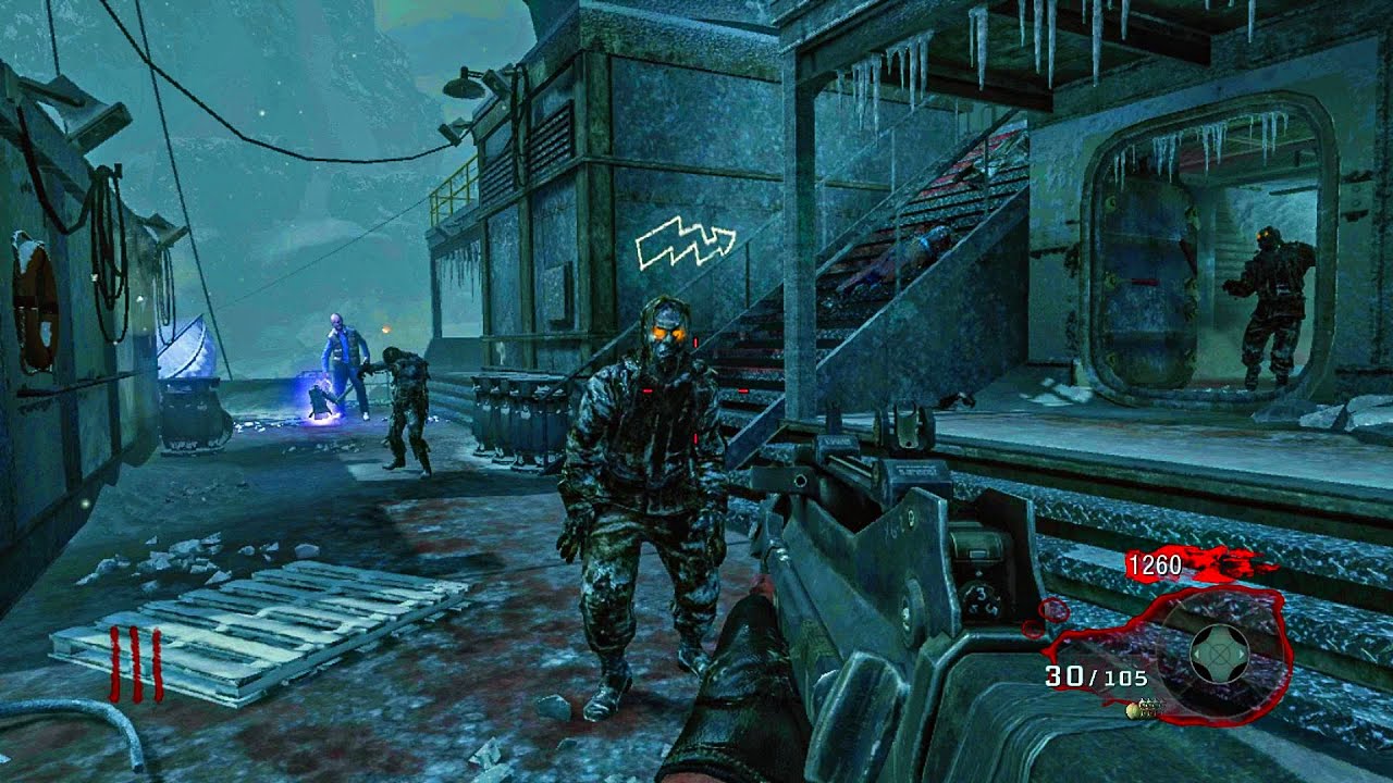 BLACK OPS ZOMBIES: CALL OF THE DEAD GAMEPLAY! (NO COMMENTARY)