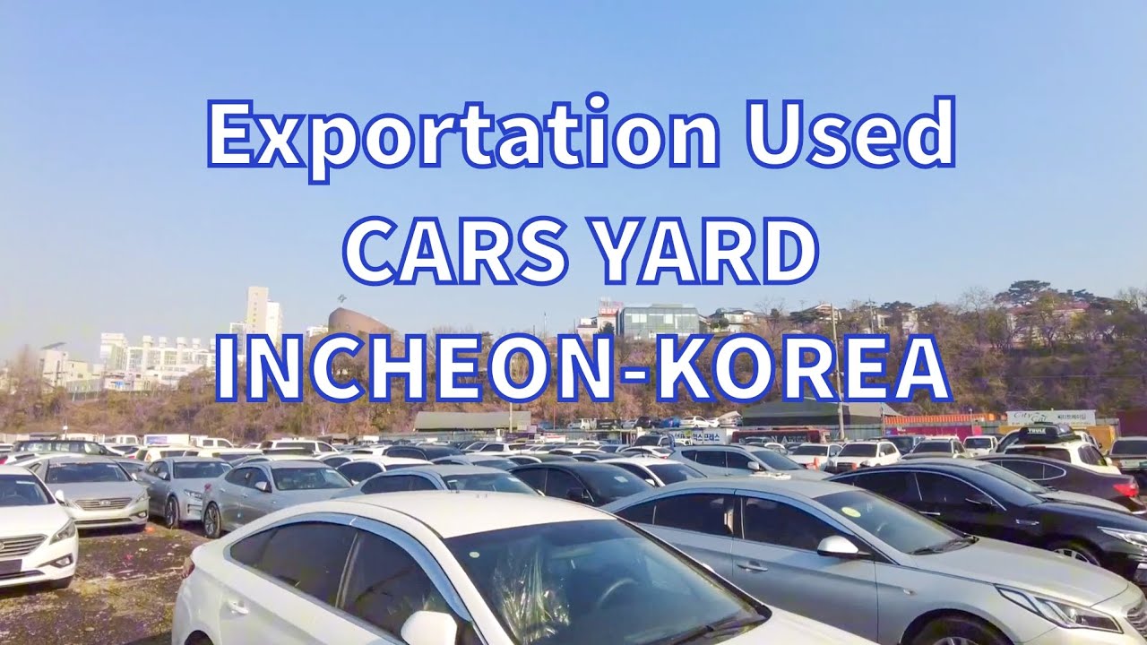 LARGEST JUNKYARD/ INCHEON ASIA BIGGEST JUNKYARD KOREA #car #auto #automobile #Korea #usedcars