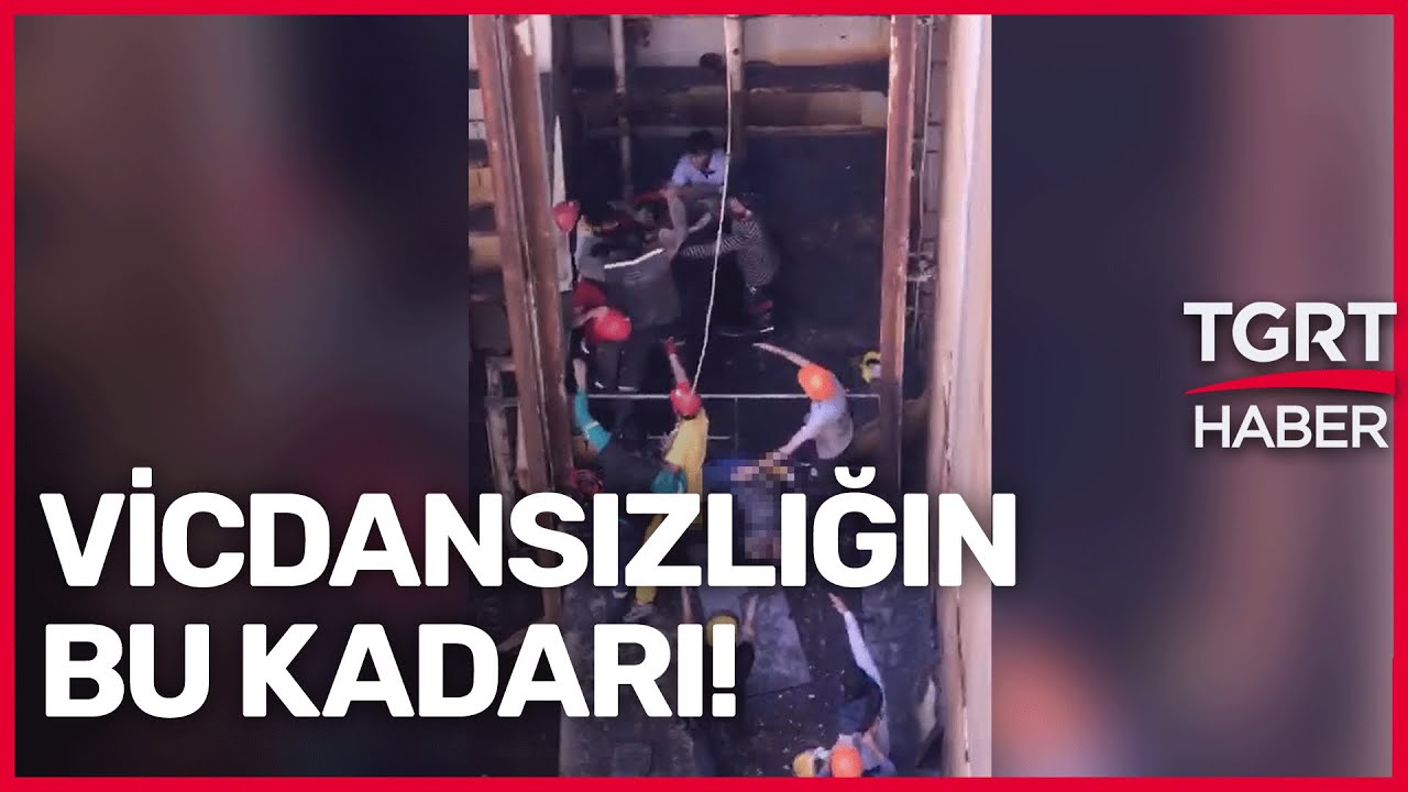 Bu Kadarı da Pes Dedirtti: &Ouml;len İş&ccedil;inin Yanı Başında Yumruk Yumruğa Kavga Ettiler