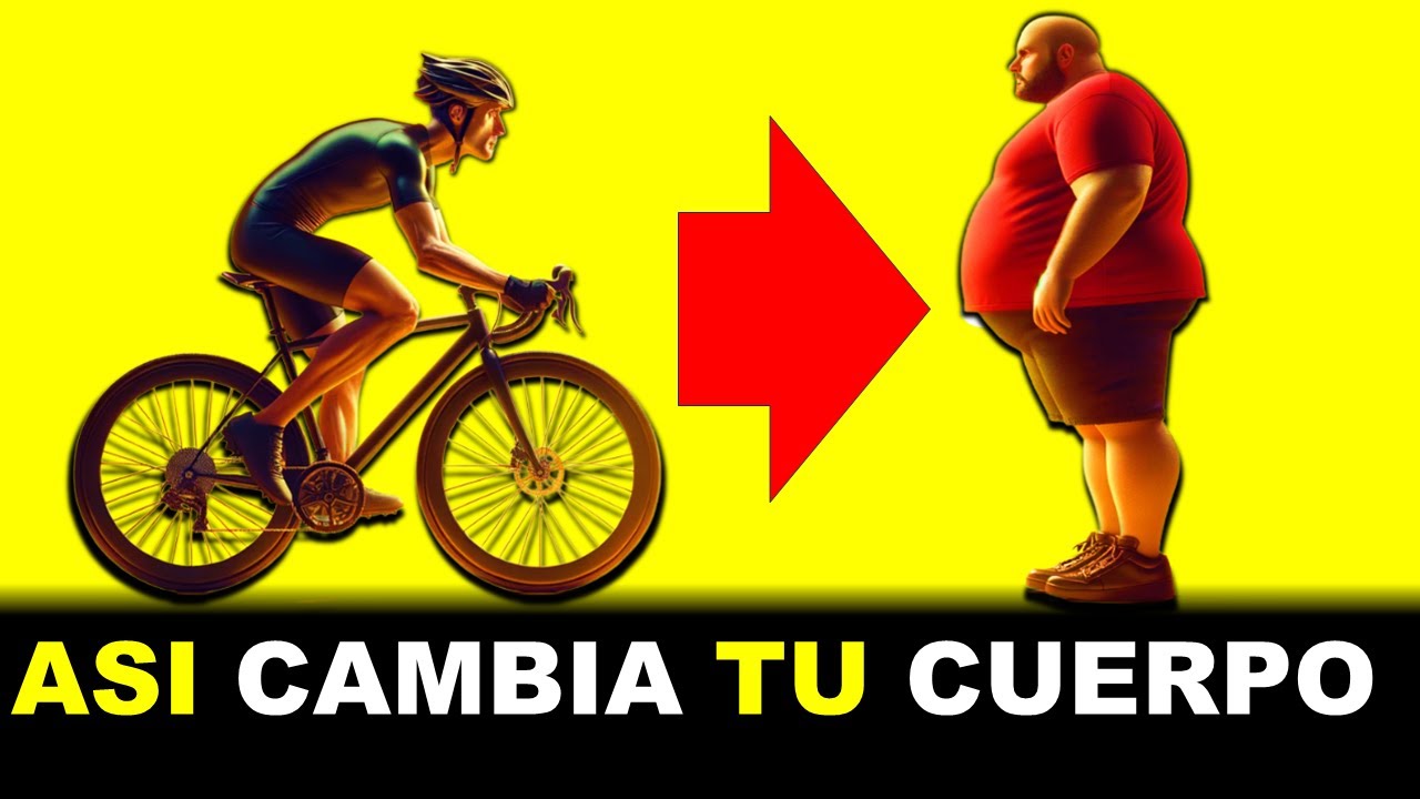LO QUE PASA EN TU CUERPO CUANDO DEJAS  DE MONTAR BICICLETA