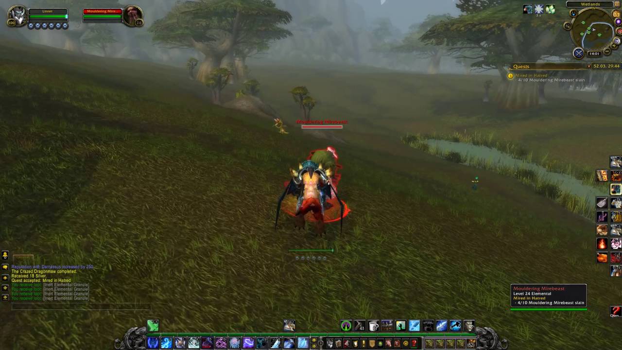 Mired In Hatred Quest ID 25926 Playthrough Wetlands