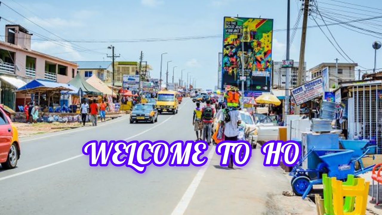 Ho Volta  Region of Ghana || A Short  Road trip to Ho Town