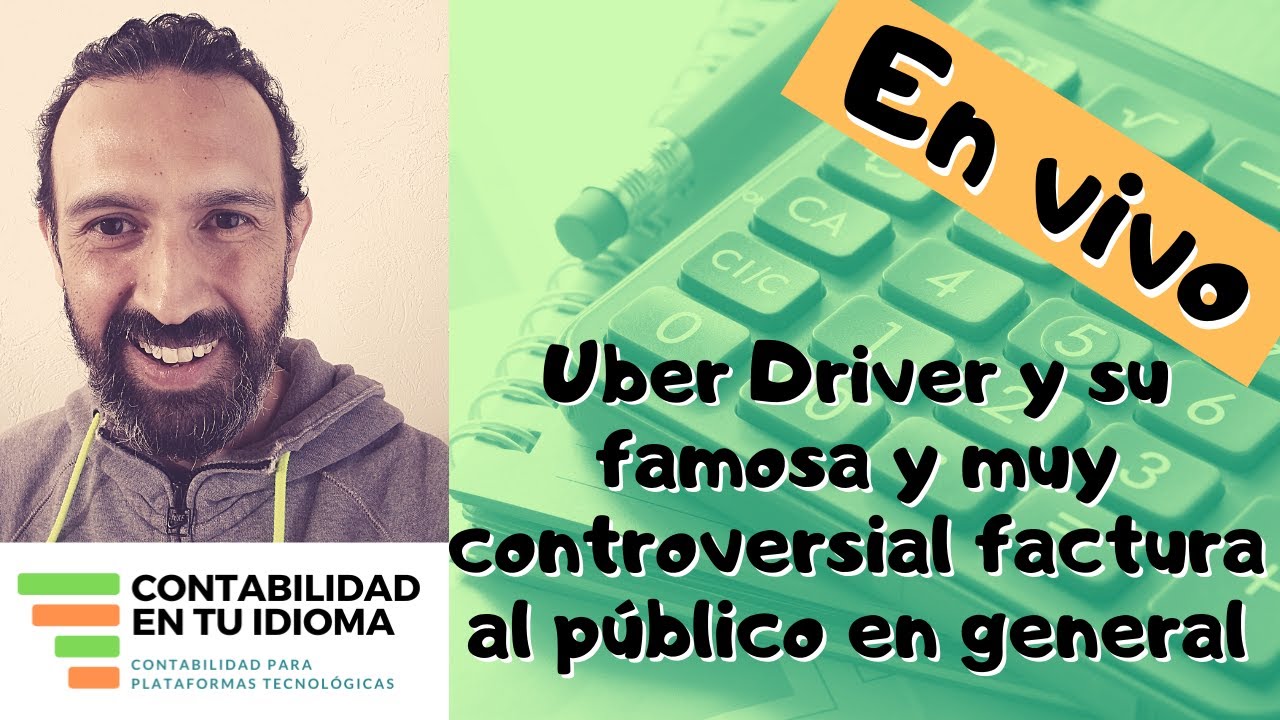 Factura público en General - Uber Driver