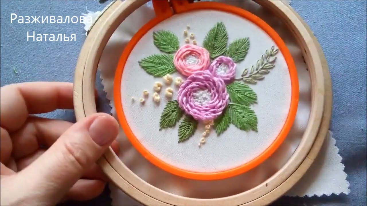 МК. Цветочный сюжет. Хризантема. Очень просто! Beautiful floral design. Step by step is very simple!