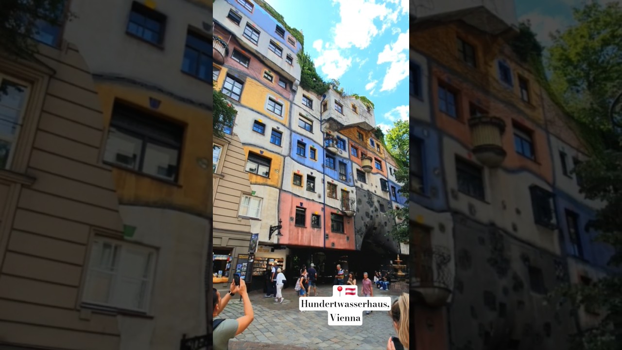 🇦🇹 Hundertwasserhaus, Vienna (2024) #vienna #wien #hundertwasser #art #artist #austria