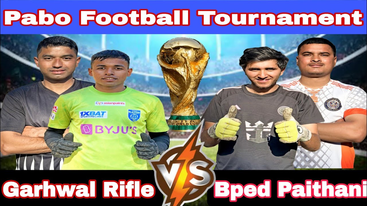 Big Final Match || 12 Garhwal Rifle Vs Bped Paithani || Pabo Football Tournament || Mountain king 👑