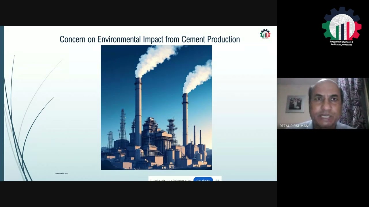 64: Topic: The Fundamentals of Sustainable Concrete.