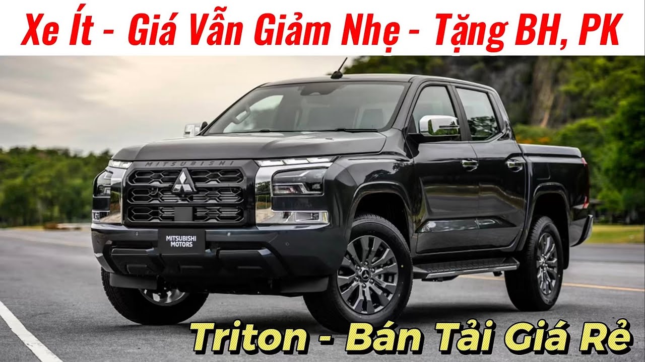 ✅Chi tiết lại Giá Bán Mitsubishi Triton Lăn Bánh Kèm Khuyến mại | Số Lượng Xe Nhập Ít | Giá Xe Việt