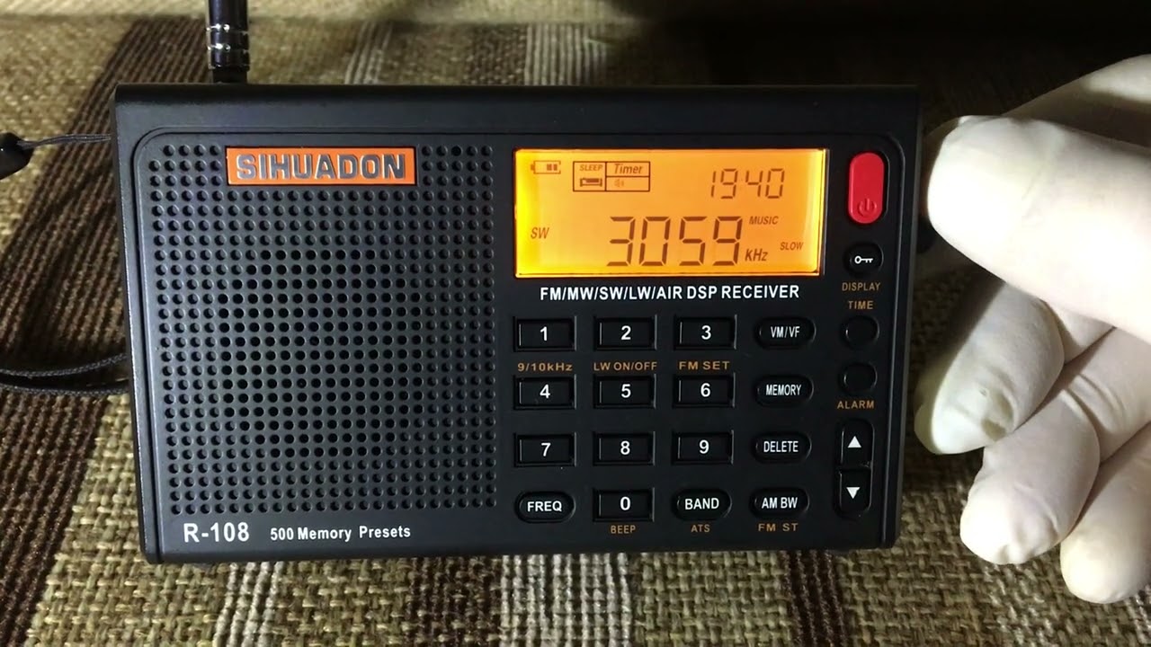 SIHUADON R-108. Радіоаматори на АМ модуляції  2
