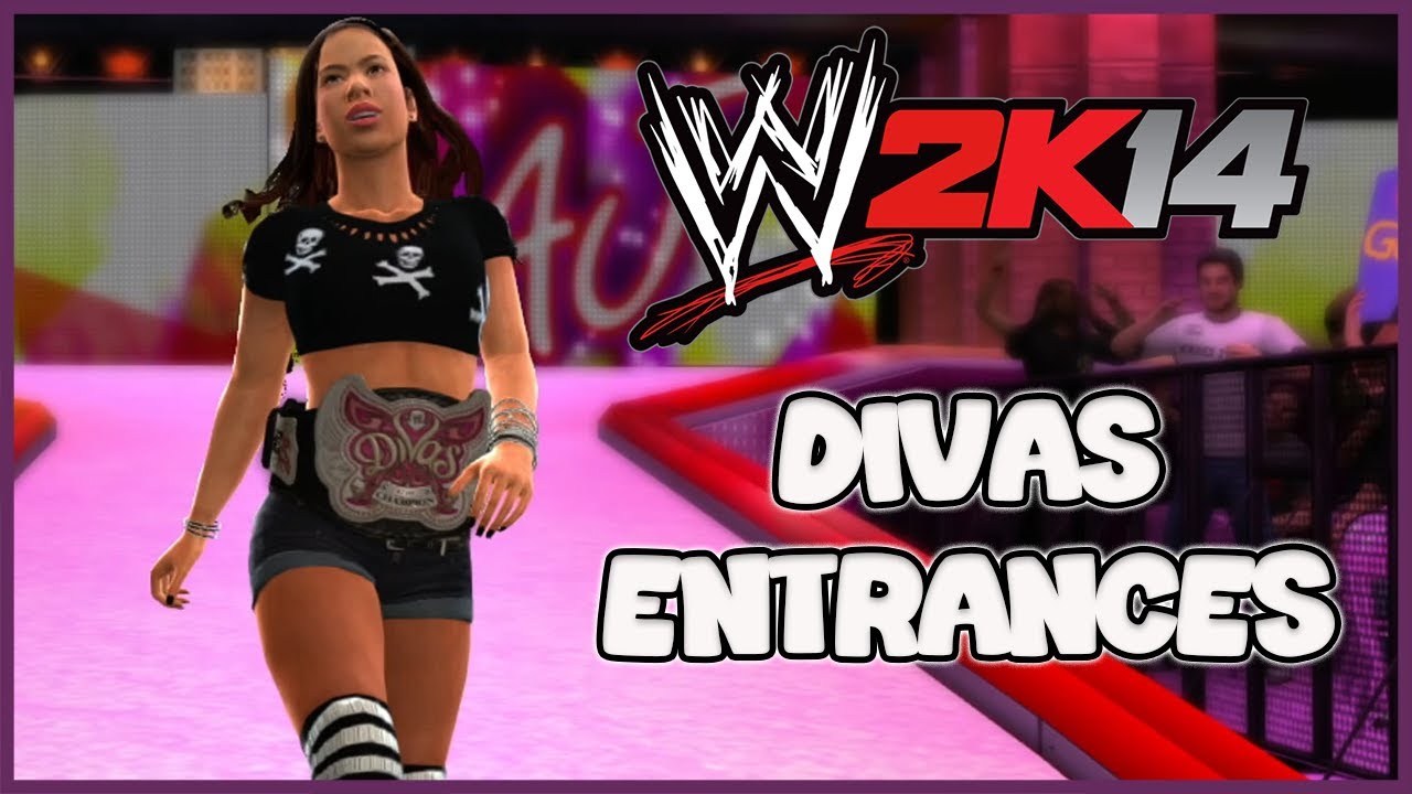 WWE 2K14 PS3 -  Divas Entrances
