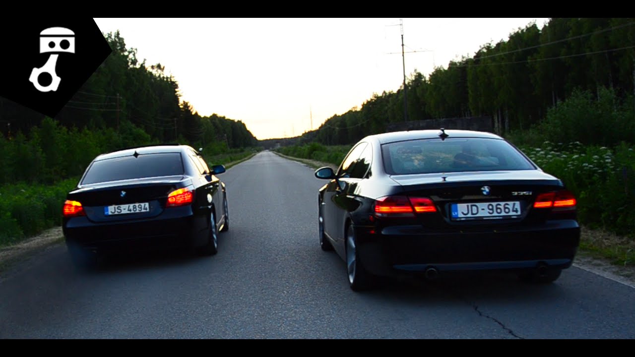 535d e60 vs 335i e92 Drag; zhmuraTV
