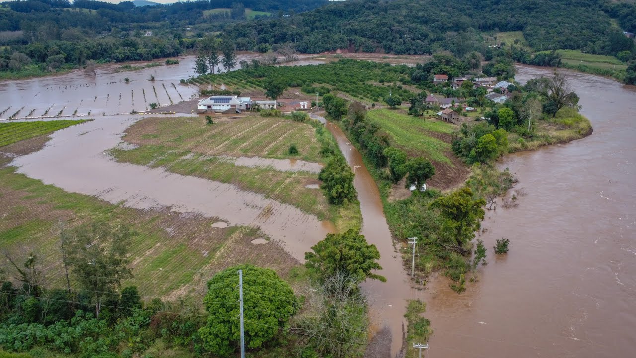 RIO CAÍ HOJE 29/06/2025: NOVO REPIQUE DAS ÁGUAS E MUITA CHUVA NO RIO GRANDE DO SUL