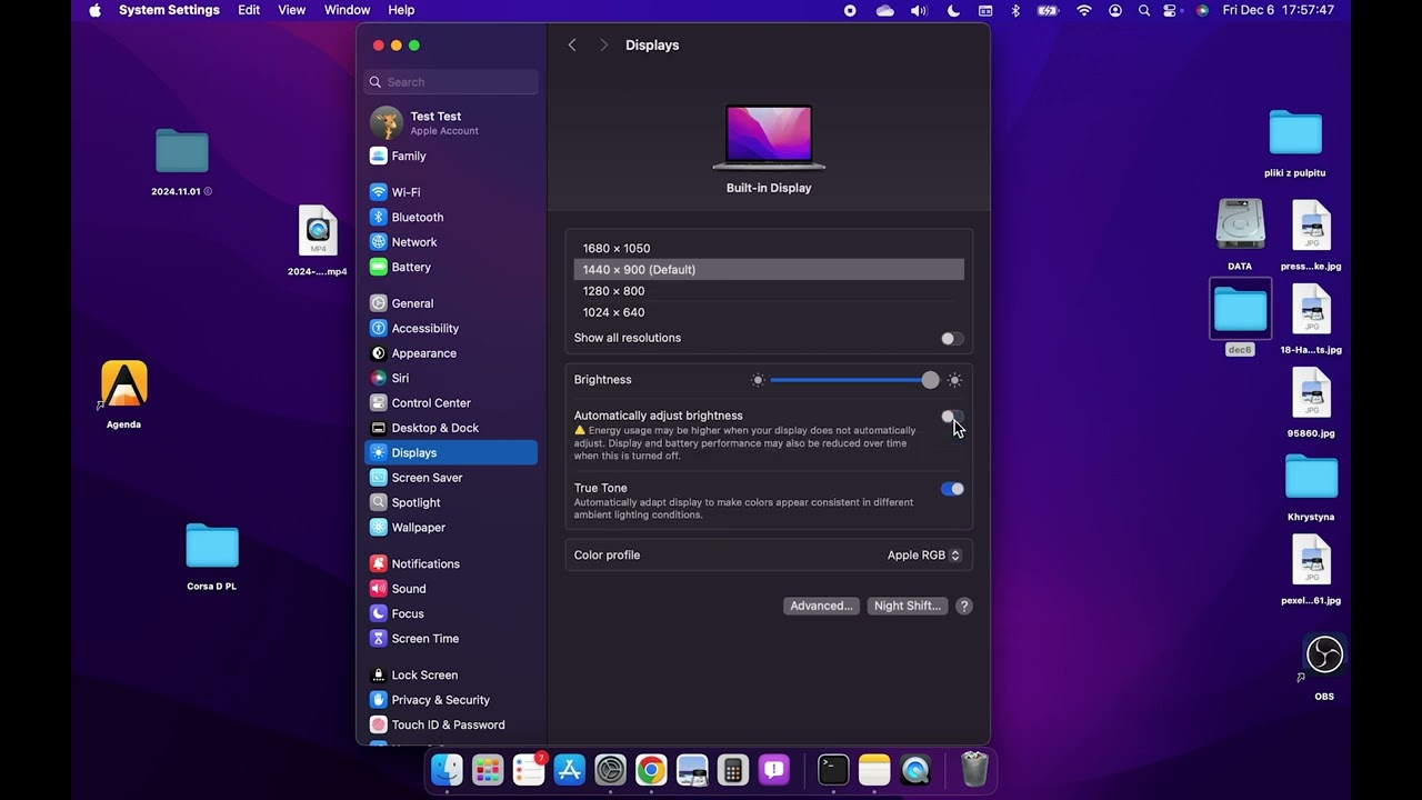 APPLE iMac - Как включить или отключить автоматическую яркость на вашем iMac - Настройка яркости экр
