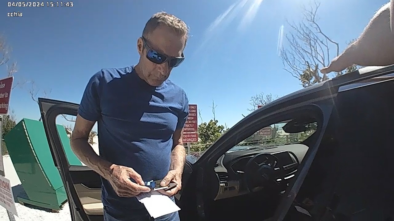 He Was Too Confused to Notice the Officer He Ran Over
